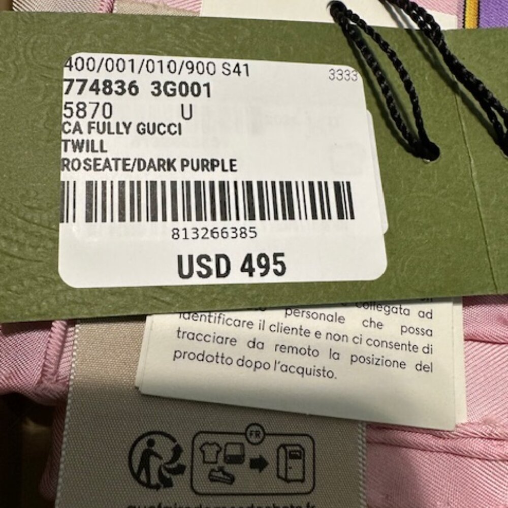 Gucci scarf - authentic - Picture 5 of 6
